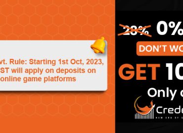 Enjoy GST-Free Fantasy Gaming with Credexon